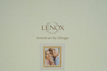 Load image into Gallery viewer, Lenox Portrait Gallery 50th Anniversary Photo Frame – 5x7 Porcelain Frame with Gold Accents, New in Box
