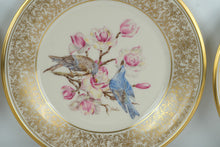 Load image into Gallery viewer, Lenox Boehm Birds Limited Edition Collector Plates Set Gold Rim Made in USA
