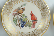 Load image into Gallery viewer, Lenox Boehm Birds Limited Edition Collector Plates Set Gold Rim Made in USA
