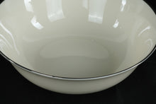 Load image into Gallery viewer, Lenox Montclair Porcelain Serving Bowl with Platinum Rim, Made in USA
