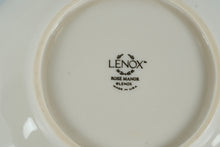 Load image into Gallery viewer, Lenox “Rose Manor” Scalloped Porcelain Bowl – 5.75" Ivory with Pink Rosebuds &amp; Gold Trim
