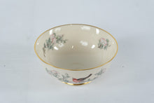 Load image into Gallery viewer, Lenox Serenade China Serving Bowl Floral Gold Trim USA
