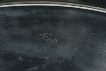 Load image into Gallery viewer, Large Oval Leonard EP Silverplate Serving Tray with Engraved Floral Design
