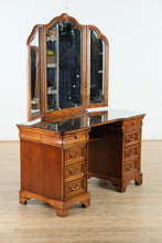 Load image into Gallery viewer, Lexington Chez Michelle Vanity Desk with Mirror and Glass Top
