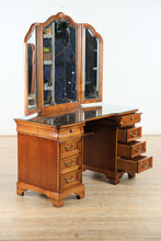 Load image into Gallery viewer, Lexington Chez Michelle Vanity Desk with Mirror and Glass Top
