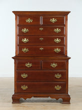 Load image into Gallery viewer, Lexington Cherry Chippendale Chest-on-Chest – 490-308
