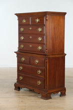 Load image into Gallery viewer, Lexington Cherry Chippendale Chest-on-Chest – 490-308
