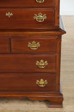Load image into Gallery viewer, Lexington Cherry Chippendale Chest-on-Chest – 490-308
