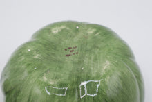Load image into Gallery viewer, Italian Style Majolica Artichoke Covered Serving Bowl Green Ceramic 5 5 Inch
