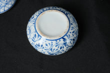 Load image into Gallery viewer, Blue White Porcelain Gourd Shaped Covered Trinket Box Ginger Jar 4.75 Inch
