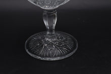 Load image into Gallery viewer, Bryce Brothers Regal Paneled Forget Me Not EAPG Covered Compote 1883
