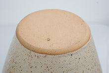 Load image into Gallery viewer, Vintage Coastal Scallop Shell Stoneware Kitchen Canister Set of 4 Blue Cream
