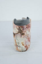 Load image into Gallery viewer, Contemporary Studio Pottery Lidded Vessel Handbuilt Ceramic Sculpture Raku Fired
