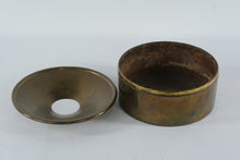 Load image into Gallery viewer, Antique European Brass Spittoon with Removable Insert – Large Continental Cuspidor – 9.75"
