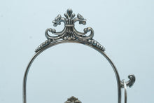 Load image into Gallery viewer, Meriden B Company Antique Silverplate Pickle Castor Cut Glass Jar Tongs 478
