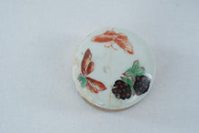 Load image into Gallery viewer, Chinese Famille Rose Porcelain Tea Caddy with Hand-Painted Fruit
