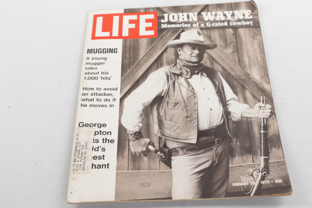 Life Magazine - John Wayne - Jan  1972