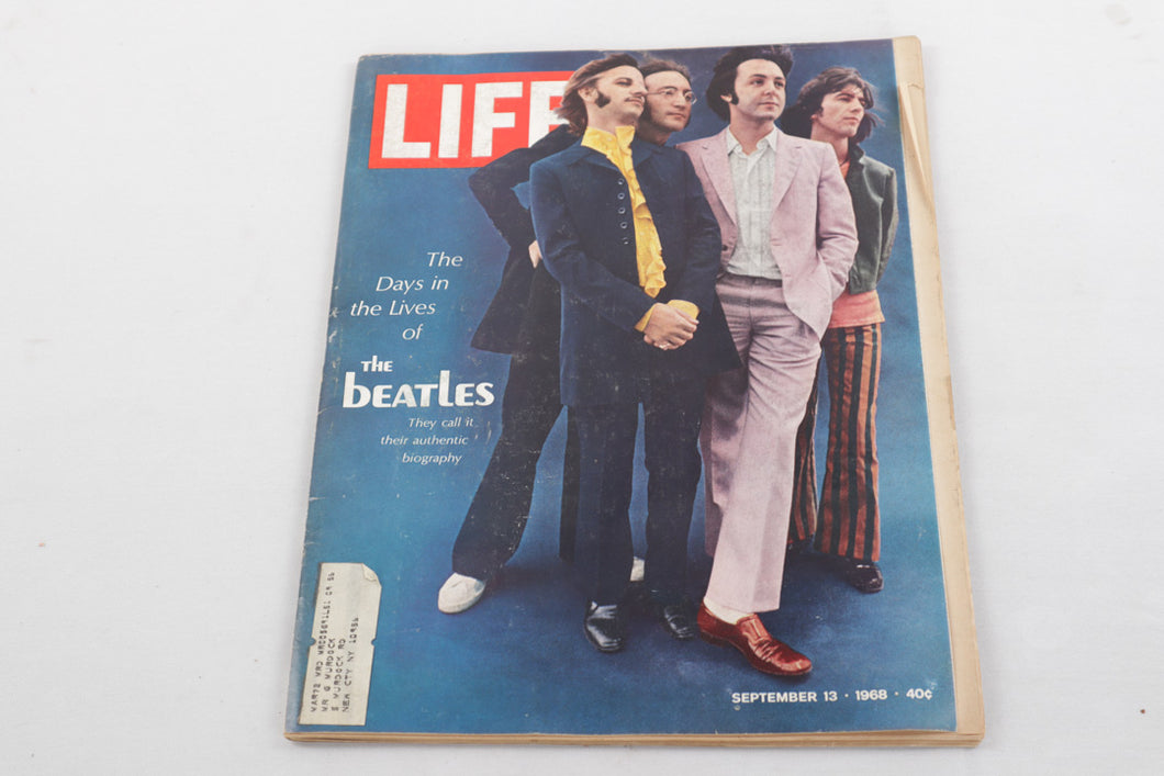 Life Magazine - The Beatles - Sept 1968