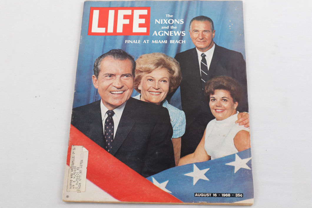 Life Magazine - The Nixons - Aug 1968