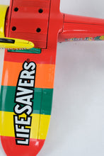 Load image into Gallery viewer, Life Savers Advertising Airplane Limited Edition Spec Cast Toy Plane 11 Inch
