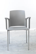 Load image into Gallery viewer, Light Grey Poly Arm Chair
