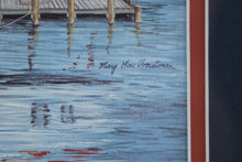 Load image into Gallery viewer, Mary Lou Troutman Cove Point and Drum Point Lighthouse Framed Prints Maryland
