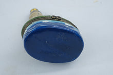 Load image into Gallery viewer, Lighthouse Porcelain Hinged Trinket Box Coastal Nautical Decor
