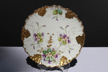 Load image into Gallery viewer, Limoges France Antique Hand Painted Floral Plate - 13&quot;
