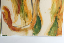 Load image into Gallery viewer, Original Signed Lion and Lioness Diptych Acrylic Paintings on Canvas Pair 30 x 40
