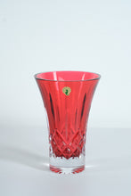 Load image into Gallery viewer, Waterford Crystal Lismore Crimson 8&quot; Flared Vase – Original Box Included
