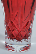 Load image into Gallery viewer, Waterford Crystal Lismore Crimson 8&quot; Flared Vase – Original Box Included
