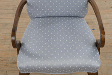 Load image into Gallery viewer, Light Blue Upholstered Accent Armchair with Cabriole Legs
