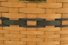 Load image into Gallery viewer, Longaberger Collectors Club Charter Member Basket with Padded Handle 1996 1998 1999
