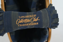 Load image into Gallery viewer, Longaberger Collectors Club Charter Member Basket with Padded Handle 1996 1998 1999
