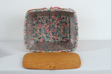 Load image into Gallery viewer, Longaberger Large Picnic Basket 10324 with Lid, Liner &amp; Protector

