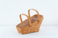 Load image into Gallery viewer, Longaberger 1993 Small Vegetable Banana Basket Protector Double Handles
