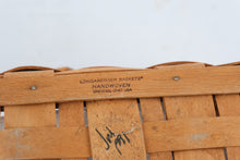 Load image into Gallery viewer, Longaberger 1993 Small Vegetable Banana Basket Protector Double Handles
