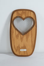 Load image into Gallery viewer, Longaberger Holiday Sleigh Basket with Heart Lid, Liner &amp; Protector – 1998 Collectors Edition
