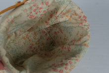 Load image into Gallery viewer, Longaberger 2001 Mothers Day Vintage Blossoms Basket Liner Protector Tie On
