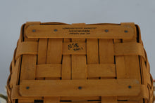 Load image into Gallery viewer, Longaberger 2001 Mothers Day Vintage Blossoms Basket Liner Protector Tie On
