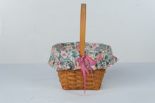 Load image into Gallery viewer, Longaberger 1993 Mothers Day Basket Floral Liner Protector 12904
