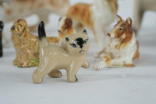 Load image into Gallery viewer, Vintage Ceramic Dog Figurines Lot Mixed Breeds Japan Occupied Style
