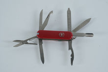 Load image into Gallery viewer, Lot of 4 Multi-Tool Pocket Knives – Victorinox Swiss Army + Two Unbranded + New Mini Pocket Knife
