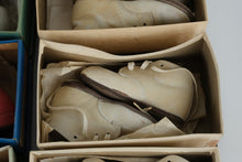Load image into Gallery viewer, Lot of Vintage Baby &amp; Toddler Shoes – 1950s–1970s Leather Boots, Oxfords &amp; Dress Shoes – Original Boxes
