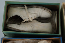 Load image into Gallery viewer, Lot of Vintage Baby &amp; Toddler Shoes – 1950s–1970s Leather Boots, Oxfords &amp; Dress Shoes – Original Boxes
