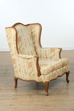 Load image into Gallery viewer, Madame Louise Wingback Chair – Vintage Elegance
