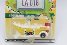 Load image into Gallery viewer, Matchbox Across America 50th Birthday Series Louisiana Raft Boat LA 018 – Sealed (Mattel 97544)
