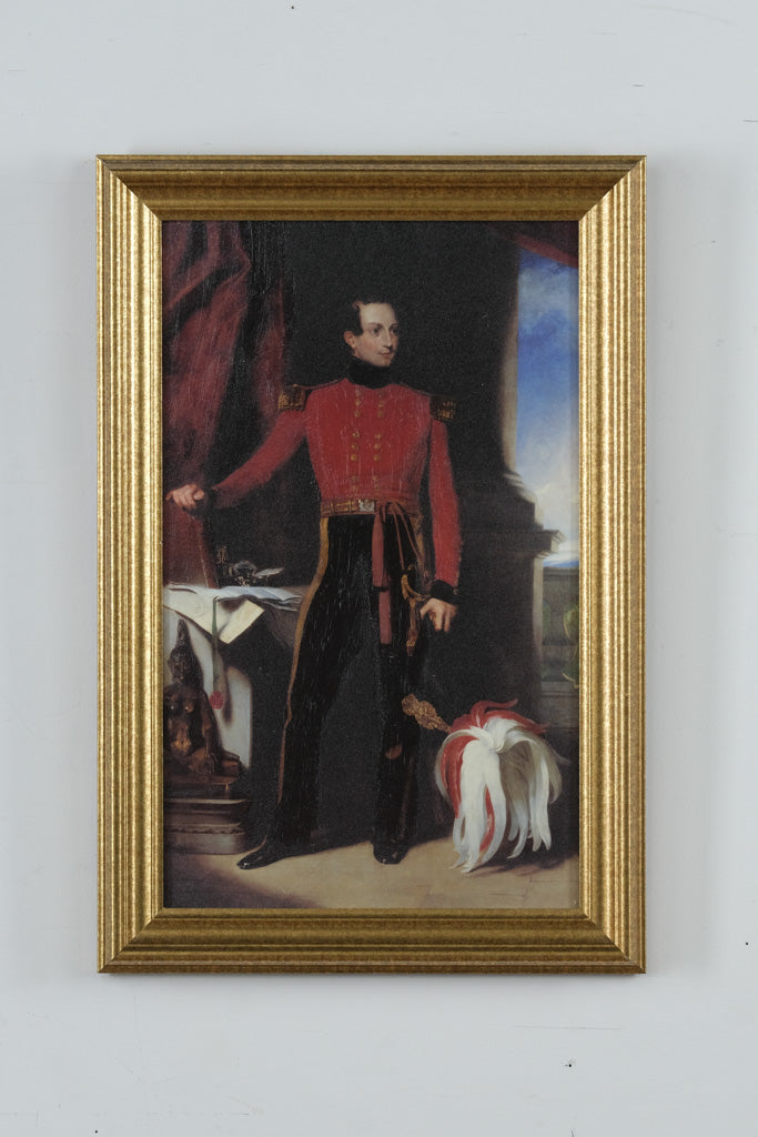 Love Letter A – Framed Vintage Portrait Print After Toulmouche (1994)
