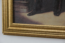 Load image into Gallery viewer, Love Letter A – Framed Vintage Portrait Print After Toulmouche (1994)

