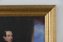 Load image into Gallery viewer, Love Letter A – Framed Vintage Portrait Print After Toulmouche (1994)

